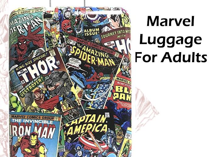 Captain America Luggage