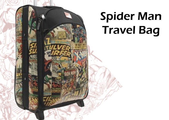 Spiderman Suitcase Used